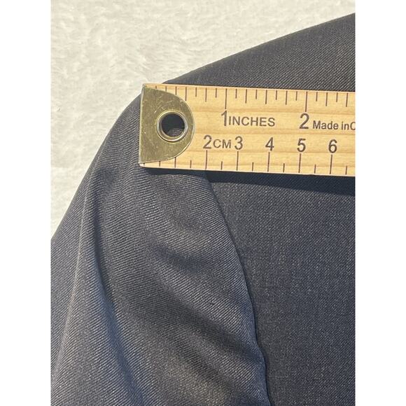 Burberry London 40R 33x29 Solid Dark Brown Designer Luxury 2 Piece Suit - Picture 6 of 16